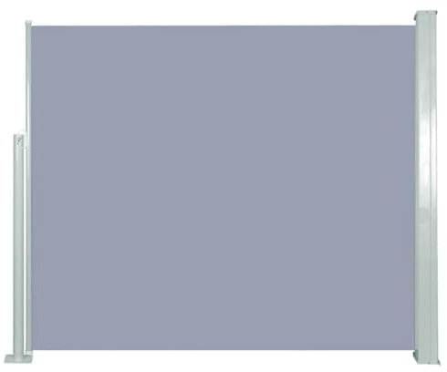 Generisch Toldo lateral extensible, 120 x 300 cm, gris, 45363