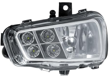LONGLING Ersatz 24V Links Nebelscheinwerfer mit Led Tagfahrlicht für Mercedes Lkw Arocs Anto Actros MP4 MP5