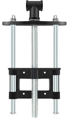 Holzschraubstock, Manueller Frontzangenschraubstock, Frontzange für Hobelbank, Metallschraubstock, Schraubstock Holz für Holzbearbeitung, Schnitzen und Schleifen