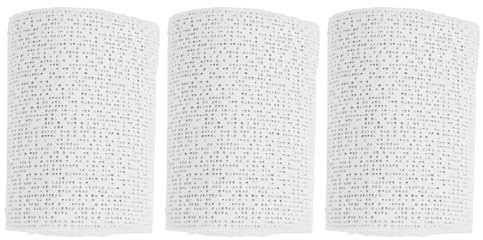 HEALSOPTHY Vendas de Yeso Rápido Secado para Manualidades con Textura de Arena de Cuarzo Guantes para Modelado de Montañas Esculturas y Cosplay