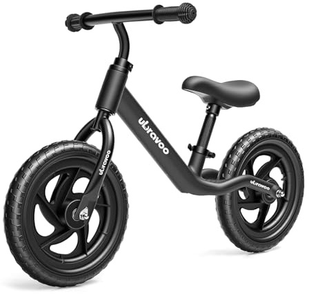 UBRAVOO Laufrad für Kleinkinder, Laufrad ohne Pedale für Kinder von 2-5 Jahren, leichtes Kinderfahrrad mit verstellbarem Sattel und Luftreifen, für Jungen und Mädchen