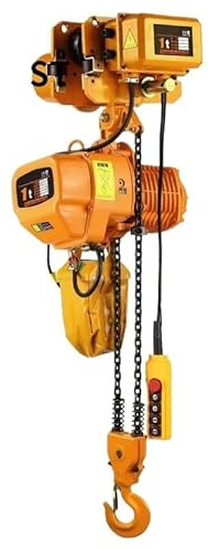 Montacargas eléctrico Polipasto de cadena eléctrico 1 tonelada 2 grúa tipo T 380V doble a prueba de explosiones con rueda móvil Polipasto Cabrestante Eléctrico(A)