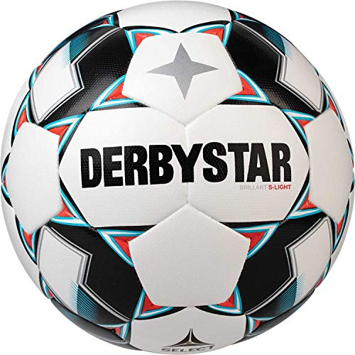 Derbystar Kinder Fußball Brillant S-Light DB, Weiss blau schwarz, 3, 1027300162