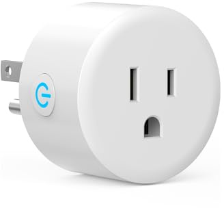 EIGHTREE Smart Plug 5GHz& 2.4GHz, 15A WiFi Smart Outlet Compatible with Alexa & Google Home, Smart Home WiFi Plug with Remote Control, Timer Outlet with Schedule, 4 Packs