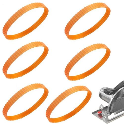 Cinghia di trasmissione elettrica, 6 pezzi, per piallatrice elettrica, cinghia di trasmissione per pialla, trasmissione elettrica, cinghia di trasmissione elettrica adatta per F20, 1900B