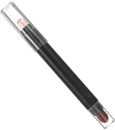 VALICLUD Doble Extremo Sombra Ojos Barra Pincel Maquillaje Reutilizable y Ligero para Difuminar Herramienta Práctica para Mujeres y Profesionales