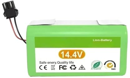Batería De Iones De Litio De 14,4 V Y 6800 MAh, Compatible Con Conga, Excellence 950, 990, 1090, 1790 Y 1990, Deebot N79S, N79 DN622 Y RoboVac 11S, 12 Y X500.(14.4V 3200mAh)