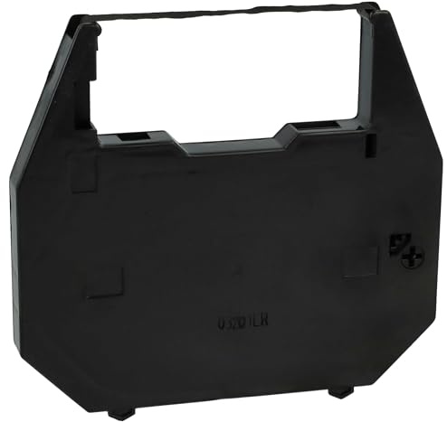vhbw Farbband Schriftband kompatibel mit Nakajima AX200 | AX210, AX220, AX230 Nadeldrucker, Bondrucker - Schwarz