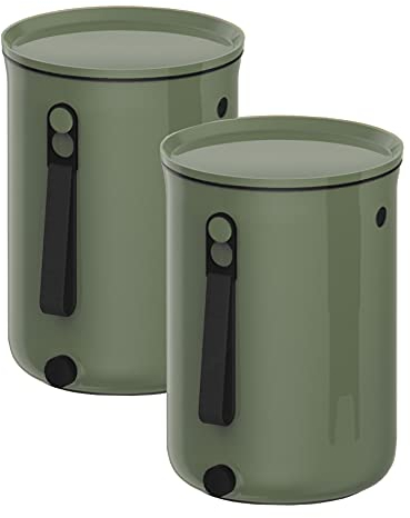 Bokashi Organico 2 Vassoio per compost, 23,3 x 32,5 cm, contenitore 9,6 l, 2 kg, cervello