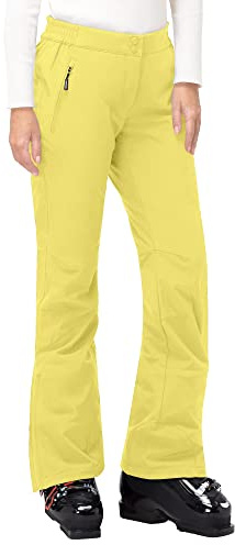 33,000ft Damen Skihose wasserdichte Softshellhose Thermohose Schneehose | Winddicht, Gefüttert, Warm, Atmungsaktiv, Schmutzabweisend, Trekkinghose, Wanderhosen, Winterhose, Skifahren