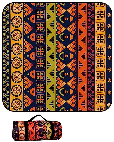 XXL Picknickdecke 300x300, Große Picknickdecke Wasserdicht, 3 Schichten Verdickt Groß Piknikdecken Isoliert mit Wasserdichter Rückseite, Picknickdecke Alubeschichtet für Camping, Picknick, Wandern