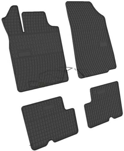 Gummi-FUßMATTEN FÜR Dacia Logan Duster SANDERO GUMMIMATTEN 100% PASSGENAU