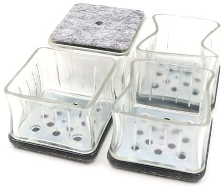 Design61 4 feltrini in silicone, per sedie da 15 a 18 mm