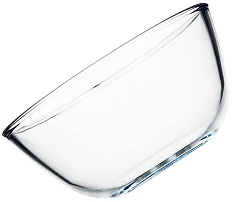 SHOWERORO Ciotola di Pasta di Zuppiera Scodella Contenitore per Insalata Coppa Gelato Trasparente Ciotola per Sbattere Le Uova Ciotolina Ciotole Chiaro Bicchiere Transparent