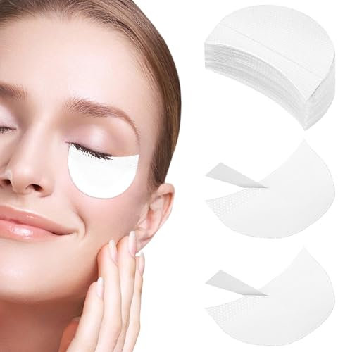 200 Stück Lidschatten Schild Protector Pads,Lidschatten Pads Schablonen Lidschatten-Pads Make-up-Tools Augenpads Augen-und Lippen-Schutzpads Verhindert Lippen-Make-up-Rückstände