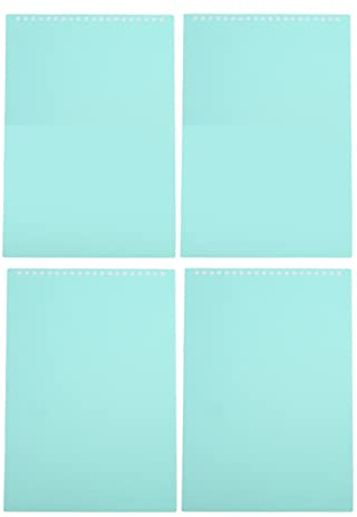 Wakects 20 Pezzi Protezioni per Fogli Coperture per Rilegatura in Plastica PP A4 20 Fori Smerigliata Staccabile Arrotolabile Copertina per Presentazione Impermeabile per l'archiviazione di Rapporti