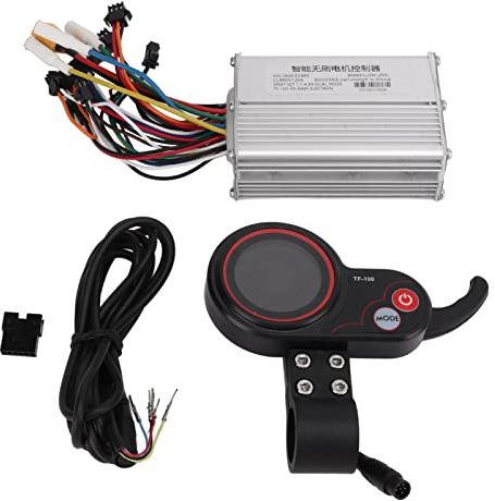 BuyWeek Kit de Controlador de Scooter Eléctrico, 25A 48V Controlador de Motor de Patinetes Eléctrico con Pantalla TF-100 Compatible con Scooter Eléctrico KUGOO M4 10 Pulgadas