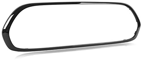 Grille Surround Cover Trim, Gloss Black Car Front Bumper Grille Surround Cover Replacement Bumper Grille Frame Trim for for Mini F55 F56 F57 One Cooper S JCW 2014+