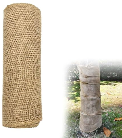 Helweet Enveloppement Protecteur d'arbre, Bandage de Tronc d'arbre, Bandage de Protection des Plantes, Protéger Les Plantes et Les Arbres du Froid Hivernal et du Gel, 20 x 300cm