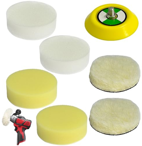Beaufan Sander Accessory Kit Replacement for Milwaukee Electric Tools 49-36-2438 M12 Spot Polisher