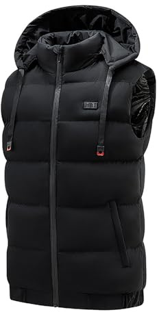 Kelandoom Gilet Chauffant Pour Hommes Et Femmes Veste Chauffante Avec 3 Températures Réglables Doudoune Sans Homme & Femme Électrique Gilet Chauffant Pour Ski En Plein Air Randonnée Chasse Camping