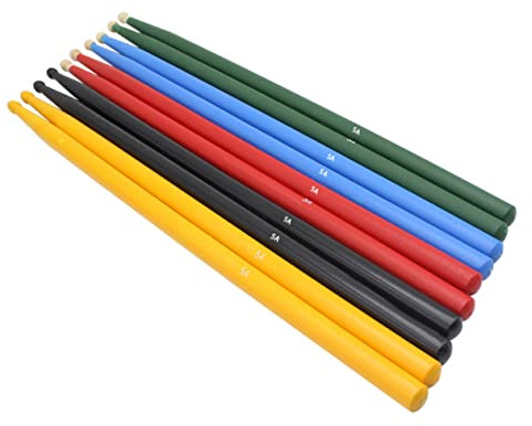 BESPORTBLE 5paare Schlagzeug Sticks Holz-drumsticks Ersatz-drumsticks Für Snare Übungs-drumsticks Percussion-sticks Drumsticks