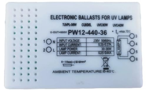 MVOSJFIE Reattore Elettronico A Risparmio Energetico da 30-36 W per Lampade UV G23 G10q G5, Uso Versatile 220 V