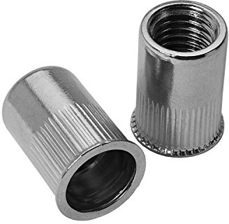 10 Nietmuttern V2A M12x24 Blindnietmuttern Einnietmuttern kleiner Senkkopf | Edelstahl A2 V2A; Art. 1021