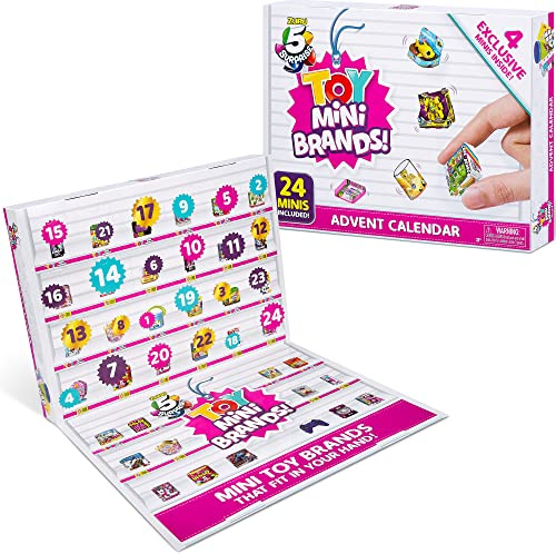 5 SURPRISE Toy Mini Brands Edition Adventskalender 6 Exclusive Minis (77292), multi