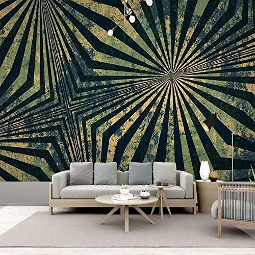 XAONUO Antiguo Pvc Autoadhesivo Impermeable Papel Tapiz 3D Vendimia Textura Patrón Fotomural 3D Mural De Personalizar Vinilo 350X254Cm Sala De Estar Mural De Arte De Etiqueta De La Pared
