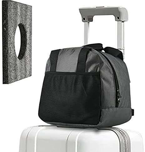 CENRF Bowlingtasche für 1 Ball, Bowlingtasche mit gepolsterter Halterung für Kugeln, Bowling-Zubehör, Handtasche mit Netztasche, hält eine Bowlingkugel und kleines Zubehör