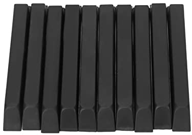 Piano Black Key ABS Matt 10 Cm Instrumenttillbehör Set Ersättningssats för Prestanda
