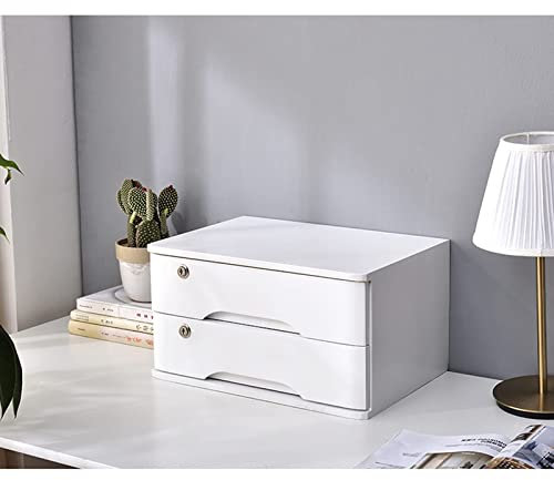 Aktenschrank aus Massivholz mit A4-Papieraufbewahrung und kleiner Kommode für Büroorganisation, A2-Schubladen
