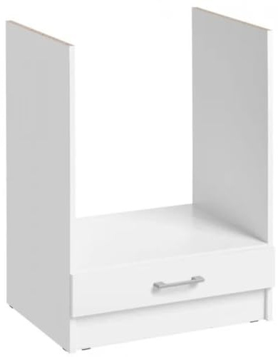 Cuisineandcie - Meuble pour Four encastrable Eco Blanc L 60 cm