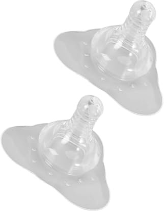 SWOOMEY Protezione Allattamento Silicone Per Mamme Scudo in Silicone Alimentare Flessibile Set Da 2 Pezzi Per Ragazzo Ragazza Copertura Protettiva Trasportabile Ergonomica