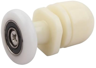 UBOHUZ Lot de 8 roulettes de Porte de Douche, diamètres 19 mm, 23 mm, 25 mm et 27 mm, avec axe Excentrique pour Portes De Douche(Diameter 19mm)