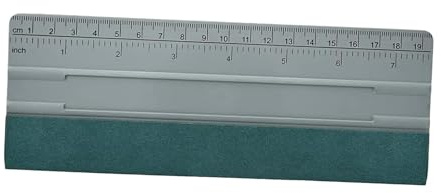 predolo Espátula de fieltro para alisar papel tapiz de vinilo, película protectora de pintura, cuchillo artesanal, herramienta de raspado de fieltro para, Gris, S