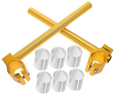 Cabilock Manillar Modificado Para Motocicleta De Aleación De Aluminio Estructura De Apoyo Dividida Para Agarre Cómodo Para Bicicletas De Calle y Motocross