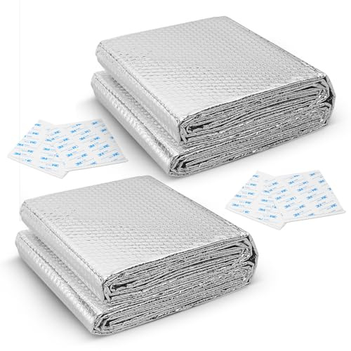 Flatro Radiator Foil Reflector Roll (10m X 60cm) | 3mm Bubble Insulation Thick Aluminium Foil for Behind Radiators | Heat Reflecting Panels for Radiators to Save Energy