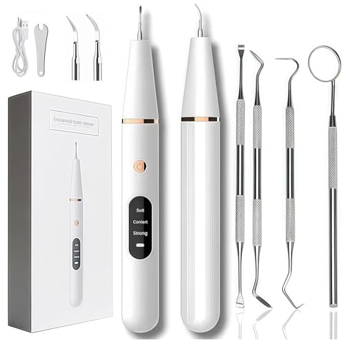 Ortorex Unisex Care Equipment, Sonic Vibration - Portable Home Use, Tartar & Plaque Remover, Teeth Whitening, Waterproof, with USB Cable