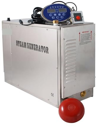 Sauna a vapore, Generatore di vapore for doccia con bagno turco da 12 kW, macchina a umido for sauna per cabina doccia