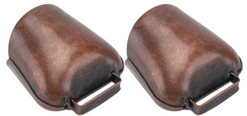 HOMOCONO Dicke Kuhglocke 6.30X4.80X3.00Cm aus Eisen mit Klarem Klang Hängende Glocke für Landwirtschaftliche Tierhaltung von Schafen und Pferden