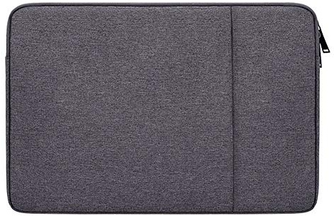 HONGBI 11-15.6 Pollici Borsa per Computer Portatile/Costodia per Accessori Elettronici for Laptop/Ultrabook/Notebook/Netbook/MacBook Gris2 14.1(37.5x2.5x26.5cm)