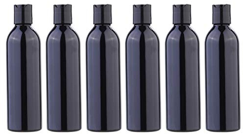 Beaupretty Reiseflaschen Zum Befüllen 250Ml 6 Stück Schwarze Leere Squeeze Flaschen Mit Pressdeckel Für Shampoo Lotion Tragbare Kunststoffflaschen Für Reisen Und Outdoor