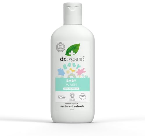 Dr. Organics Champú Y Gel De Baño Caléndula Para Bebé Hårvård