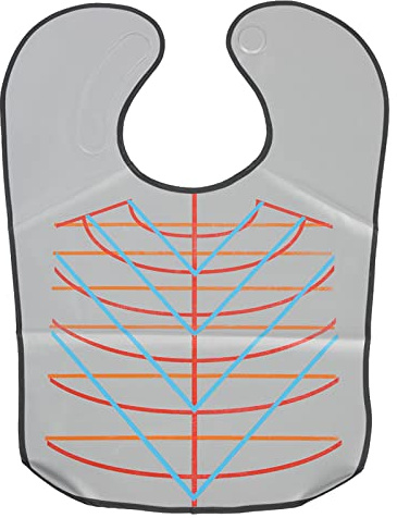 Kuuleyn Capa de peluquero con cuello de corte, PVC reutilizable, profesional, impermeable, capa con hebilla magnética de peluquería, herramienta de tela para peluquería, corte de pelo(gris)