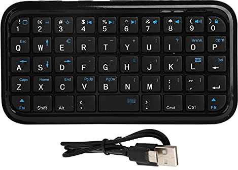 Teclado Bluetooth, batería de litio recargable portátil Teclado Bluetooth para IPhone4 / IOS Tablet 1/2 / AIR / Android, mini teclado Bluetooth con distancia de transmisión de