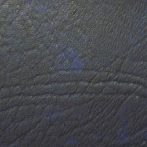 DFL Leatherette Vinyl Upholstery Fabric | Fire Retardant FR Faux Leather |Available in A4 and A5 Sheet |Heavy Duty Leathercloth Material of 600 GSM (Navy Blue, A4 Sheet)