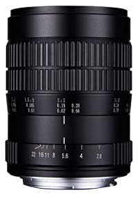 Venus Laowa Obiettivo 60 mm f/2.8 Full Frame Ultra Macro con messa a fuoco manuale per fotocamera Canon-EF, nero