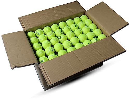 Magicorange Tennis Balls, 200 Pack Advanced Training Tennis Balls Practice Balls, Pet Dog Playing Balls, Good for Beginner Training Ball (Yellow)